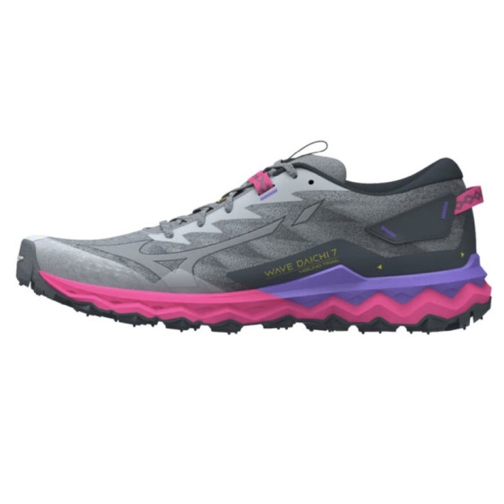 detail OBUV MIZUNO WAVE DAICHI 7 PBLUE/H-VIS PINK/PPUNCH